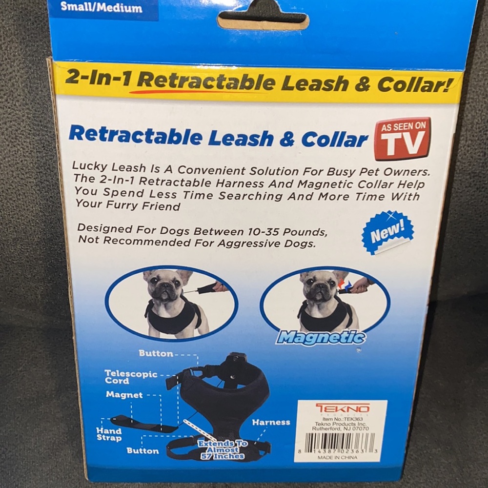 🛍️4/$20🛍️ Tekno Leash Harness as Seen on TV - Picture 4 of 4